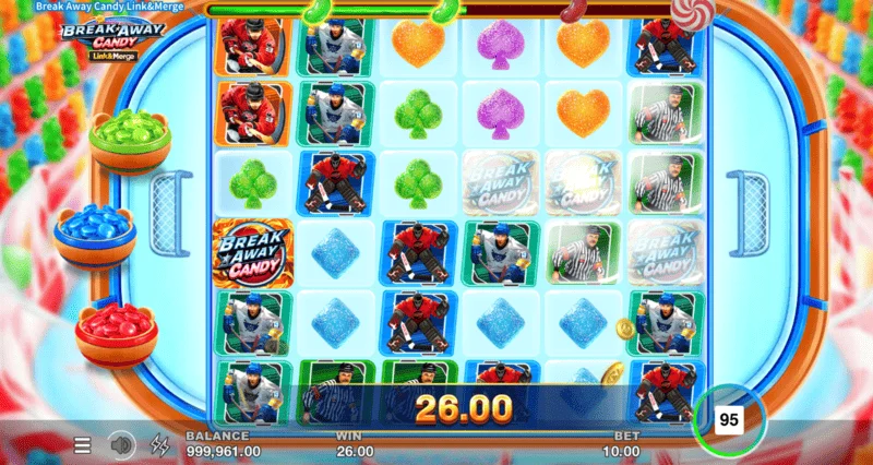 Break Away Candy – Free Spins su didėjančiu Multiplier Trail aktyvavimas
